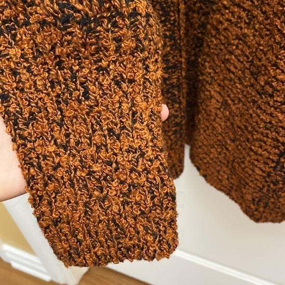 Vintage Penbrooke Lane Oversized Loop Rib Knit Long Open Sweater size Medium - Picture 6 of 10